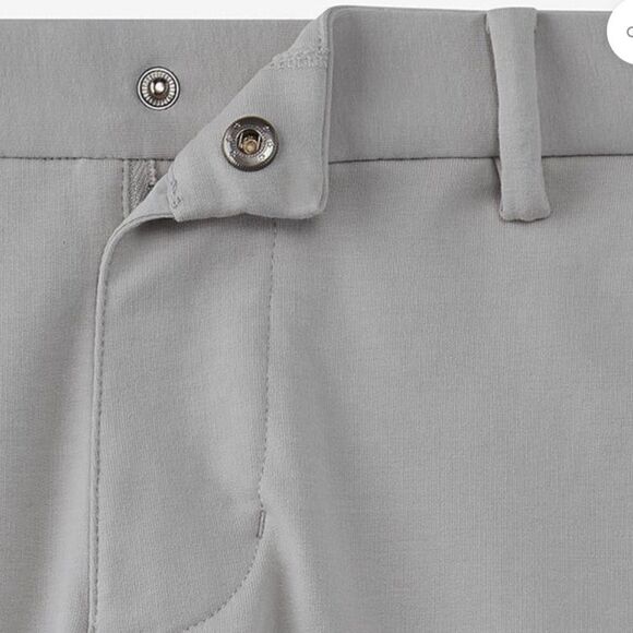 NWT SWET TAILOR Men’s 8” Gray Chino Short Regular Fit - Size 29 - Picture 6 of 11